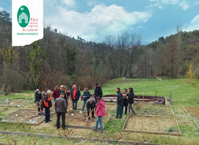 formation potager avec le PNR LUBERON