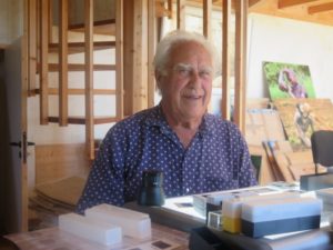 Destination Luberon Bleu Tomate Hans Silvester vit en Luberon