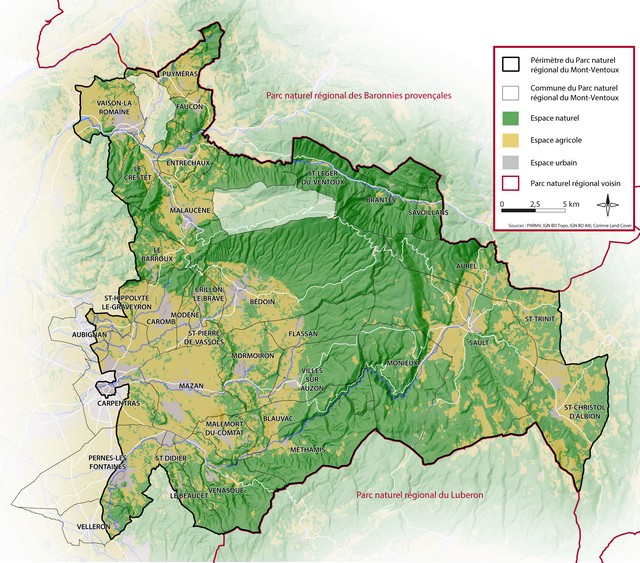 le territoire du parc