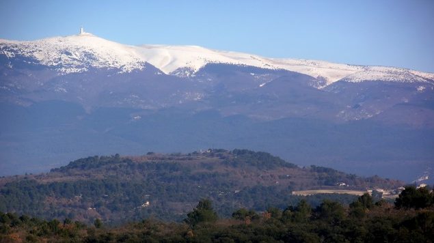 le Ventoux depuis Vénasque