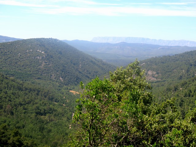 le massif de la sainte Baume ©JB