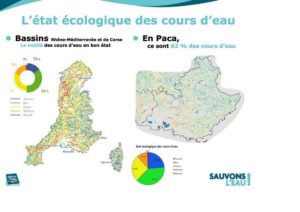 l'état écologique des cours d'eau
