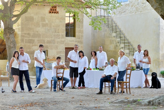 la famille Michel au Mas de Valériole ©famille Michel