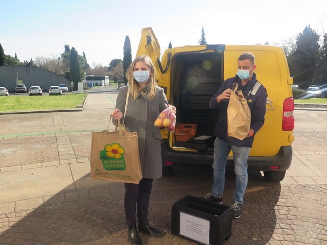 Accord avec La Poste pour livrer des paniers