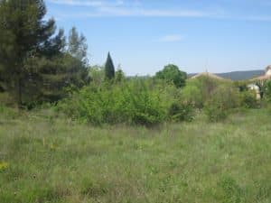 le terrain à Lagnes