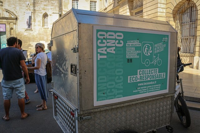 Arles le vélo cargo de Taco & Co ©Baptiste Buisson