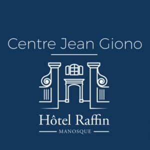 logo centre Jean Giono Bleu Tomate