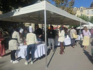 concours de cuisine à Forcalquier