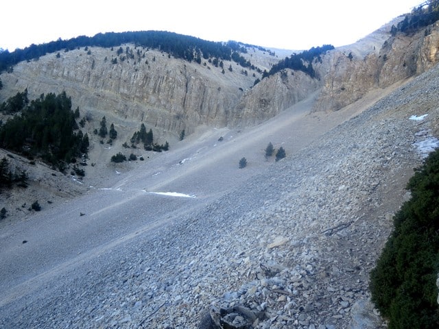 la Combe Font Fiole dans la RBI du Ventoux