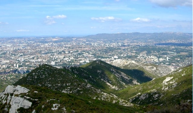 Marseille depuis les Calanques