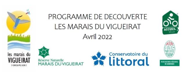 programme Marais du Vigueirat avril 2022