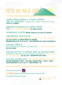 Programme fête objectif KM0