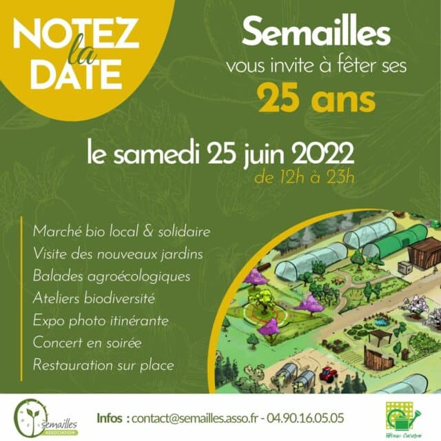 Semailles fête ses 25 ans