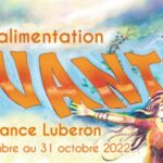 l'affiche du festival Vivante ! en Durance-Luberon