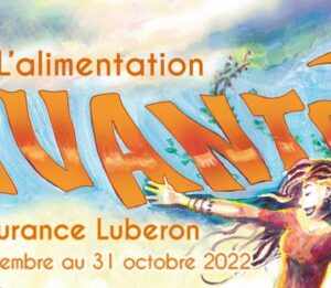 l'affiche du festival Vivante ! en Durance-Luberon