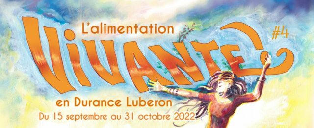 l'affiche du festival Vivante ! en Durance-Luberon