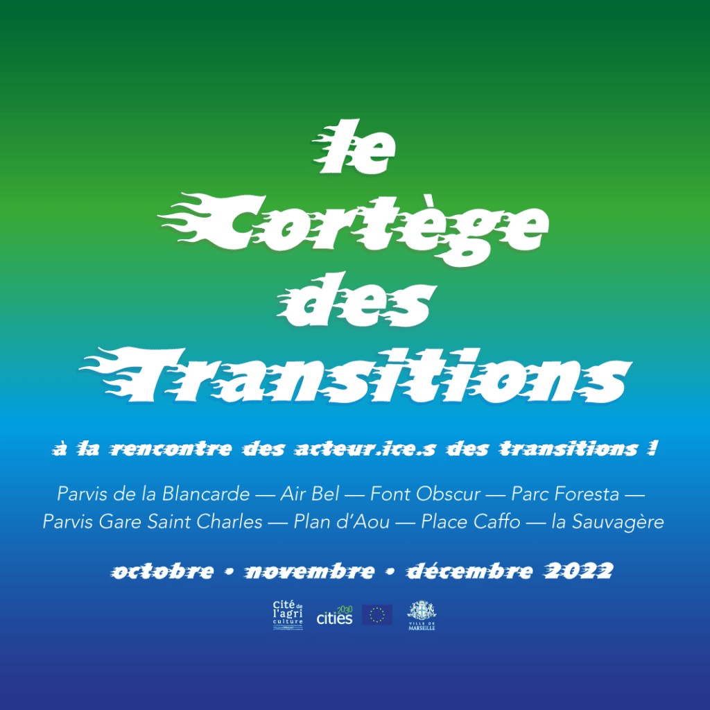 Le cortège des transitions Bleu Tomate