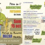 fête de l'agriculture paysanne 2022 à Mazan