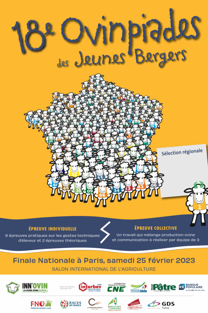 les 18èmes Ovinpiades des Jeunes Bergers. Bleu Tomate