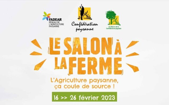 affiche Salon à la ferme 2023