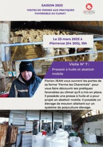 7e visite ferme pro-climat Bleu Tomate
