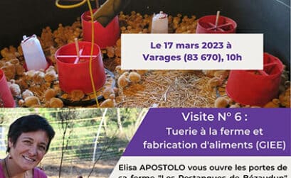 6e visite ferme pro-climat à Varages 83