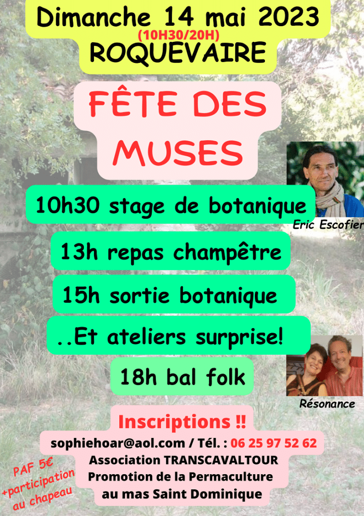 La Fête des Muses à Roquevaire Bleu Tomate