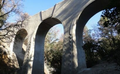 Canal de Manosque, l'aqueduc de St Saturnin