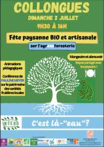 10ème édition de l'Été Bio à Collongues. Bleu Tomate le mag