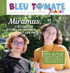 Une carrée (1) Bleu Tomate le mag