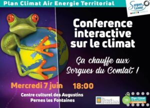 conférence Bio-Sphère changement climatique