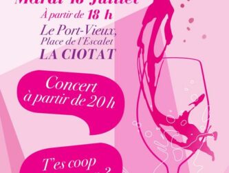 Affiches des Cooparades le 18 juillet à La Ciotat.