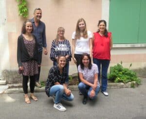 les 4 porteurs de projets et les accompagnatrices