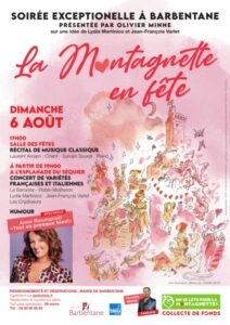 affiche de la Montagnette en fête