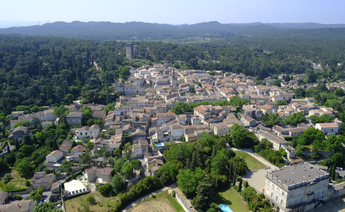 la Montagnette et Barbentane