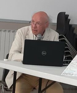 Denis Lairon promeut l'alimentation méditerranéenne au Parc du Luberon
