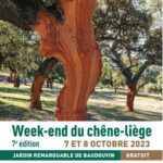 affiche WE chêne-liège octobre 2023