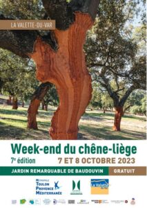 affiche WE chêne-liège octobre 2023