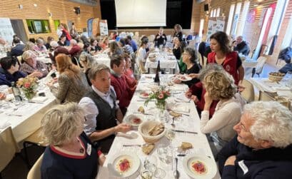 repas à partir de terres nourricières