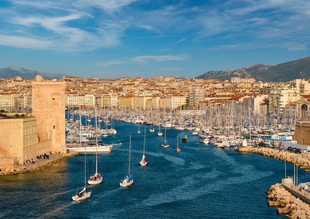 entrée du port de Marseille