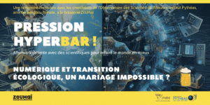 Affiche Pression Hyperbar Bleu Tomate