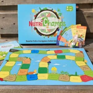 Le gagnant de Nutrichamps est le premier joueur à composer un plateau équilibré@Nutrichamps Bleu Tomate le mag
