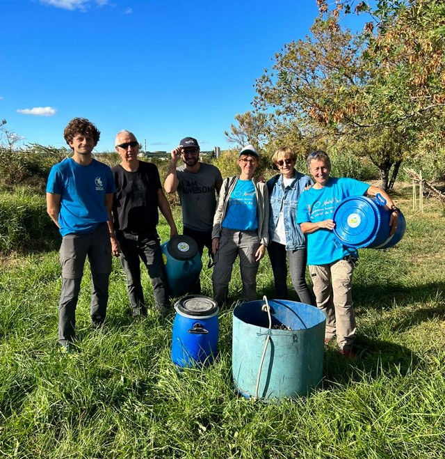 Echange de fûts de mégots