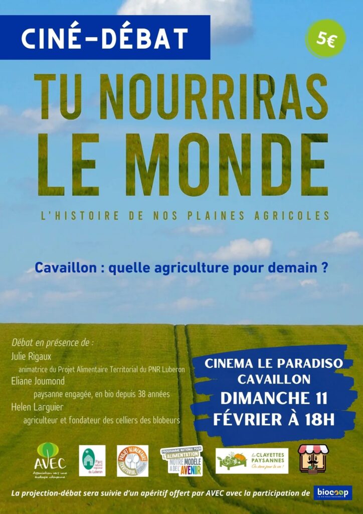 Affiche Tu nourriras le monde Cavailloon