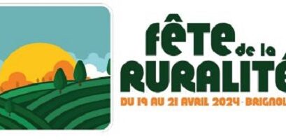 affiche fête de la ruralité Brignoles du 19 au 21 avril 2024