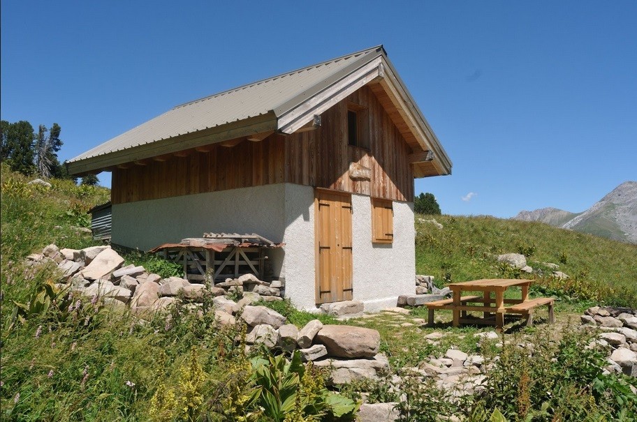 cabane de berger rénovée