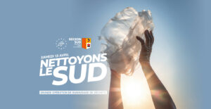 nettoyons le sud Bleu Tomate