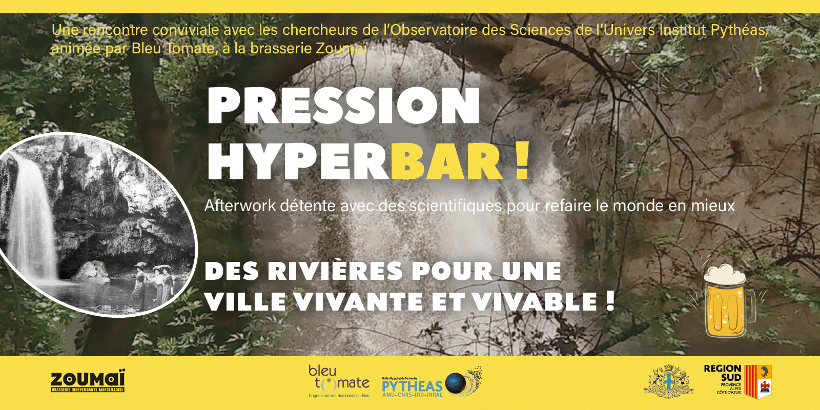 PRESSION HYPERBAR : Des rivières pour une ville vivante et vivable ! Bleu Tomate