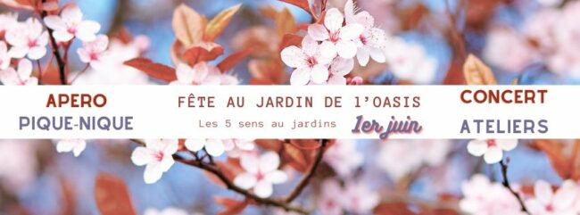 Le Jardin de l'Oasis fête ses 10 ans à Mas Thibert Bleu Tomate