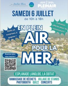en plein air Bleu Tomate